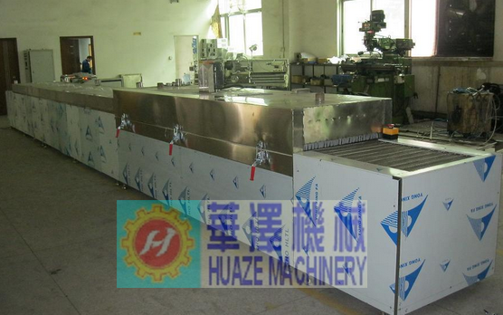 噴淋烘干超聲波清洗線